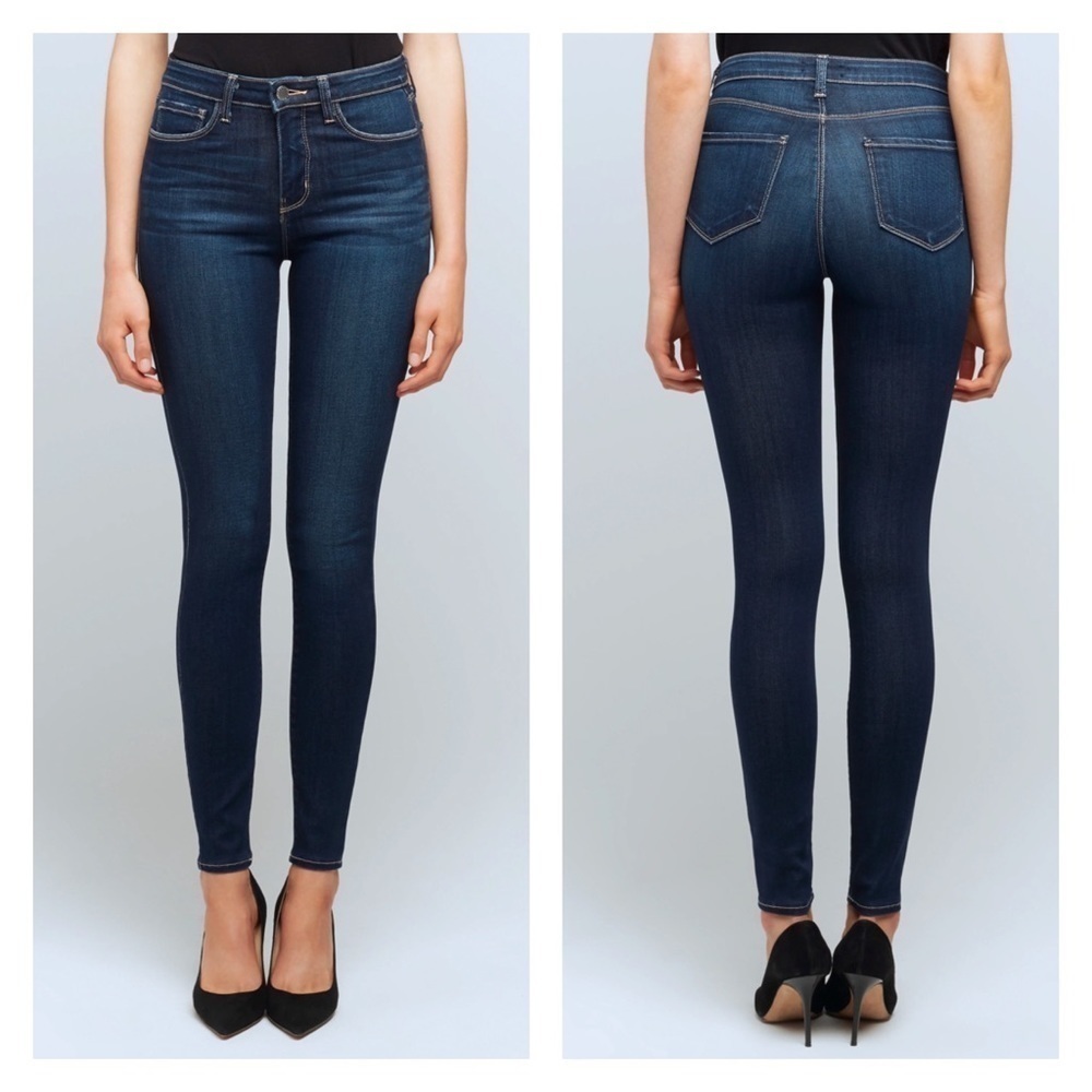 L'agence NEW Marguerite High Rise Skinny Jeans in Orlando‎ 25